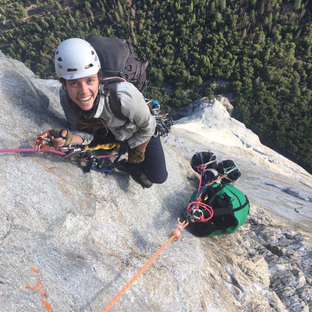 Vertical backpacking on the Triple Direct, El Capitan